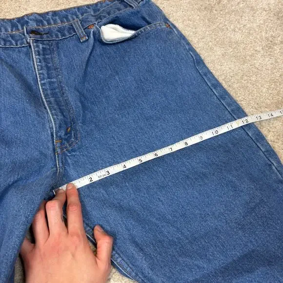 Vintage 90s Levi's 505 Orange Tab Jeans Men's 38x30 (36x30) Made in Canada